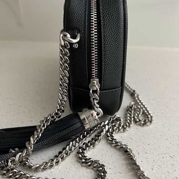 YSL Saint Laurent Mini Lou Matelassé Leather Camera Bag - Picture 7 of 9